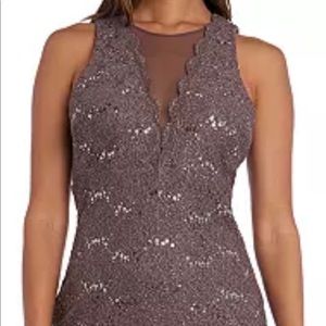 Nightway
Sequined Lace Cocktail Dress